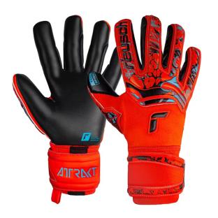 Reusch Attrakt Gold X Herren Torwarthandschuhe Rot/Schwarz Ansicht 0