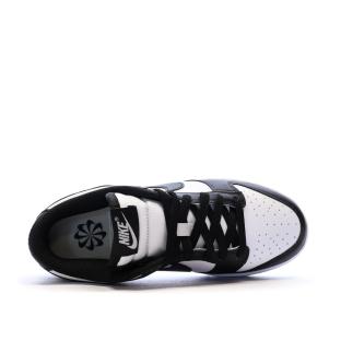 Dunk Low Baskets Blanches/Noires Femme Nike vue 0