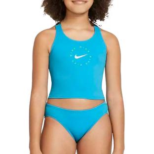 Nike Girl's Turquoise 2-Piece Badeanzug NESSB716 Ansicht 0