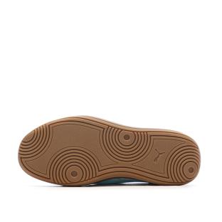 Baskets Blanches/Turquoise Femme Puma Club Klassika vue 0