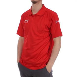 Polo Rouge Homme Hungaria Training Premium vue 0