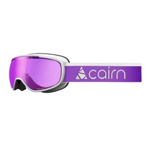 Gafas de esquí moradas/blancas unisex Cairn Genius OTG ver 0