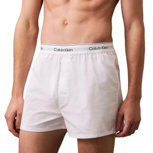 Lote de 3 calzoncillos boxer negros/blancos/grises Calvin Klein Jeans Slim ver 0