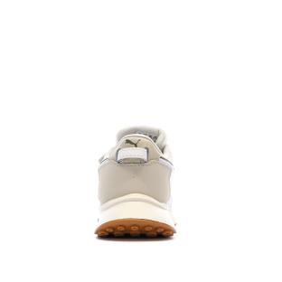 Baskets Beige/Blanches Garçon Puma Wild vue 0