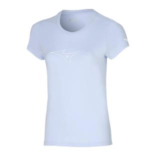 T-shirt Mauve Femme technique Mizuno Athletic vue 0