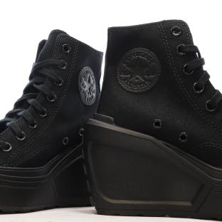 Converse Chuck 70 De Luxe Wedge Black Women's Sneakers Photo of the Espace des Marques %store% store - view of %key%