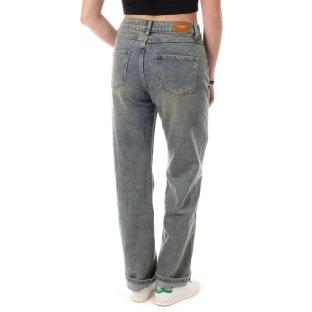 Vaqueros rectos Monday Premium Vintage Grey para mujer ver 0