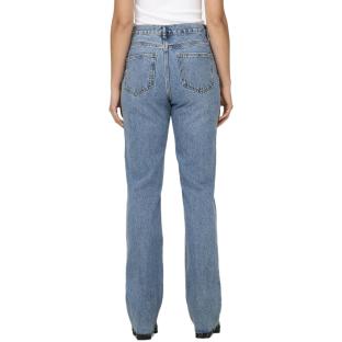 Jean Droit Bleu Femme Only Riley vue 0
