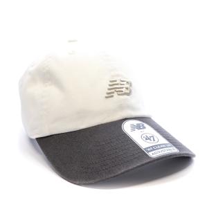 Casquette Blanc/Gris Homme New Balance 47 Clean Up vue 0