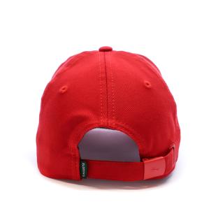 Casquette Rouge Mixte Lacoste Twill Big Croch vue 0