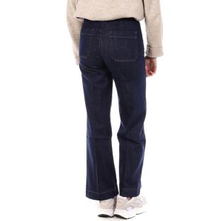 Jean Bleu Brut Femme Oraije Ankle Wide Victorine vue 0