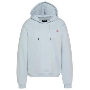 Sweat Bleu Clair Femme Schott SWHBRODEDW vue 0