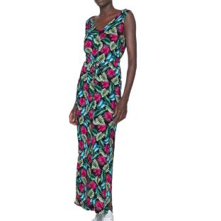 Women's Black/Rose Maxi Dress Vero Moda 10286770 Photo of the Espace des Marques %store% store - view of %key%