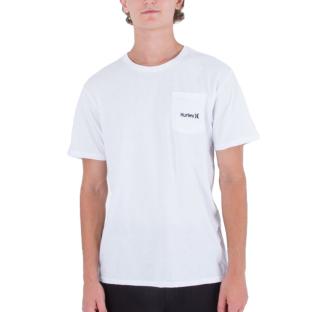 Hurley Oao Men's White T-Shirt Photo of the Espace des Marques %store% store - view of %key%