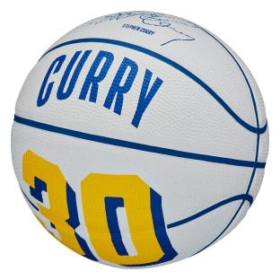 Ballon de Basketball Blanc Wilson Curry vue 0