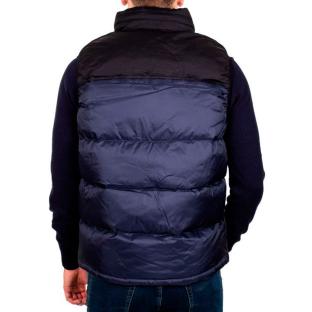 Schott Utahv Abrigo sin mangas para hombre Azul marino ver 0