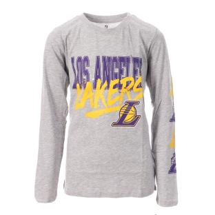 Camiseta manga larga chicos NBA Lak LOS ANGELES LAKERS Gris ver 0