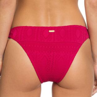 Women's Pink Crochet Bikini Briefs Roxy Sweet Wildness Photo of the Espace des Marques %store% store - view of %key%