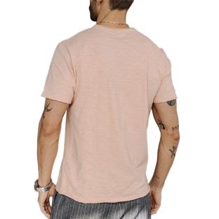Camiseta rosa para hombre Leandro Kansas ver 0