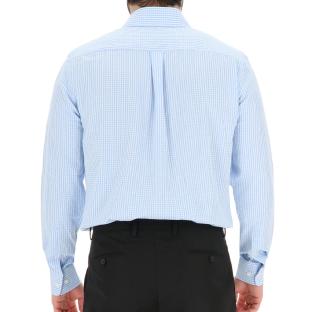Scotch &amp; Soda Men's Blue Shirt SHOP02S49 Photo of the Espace des Marques %store% store - view of %key%