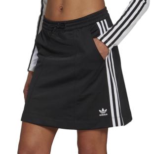 Jupe Noir/Blanc Femme Adidas Skirt H37774 vue 0
