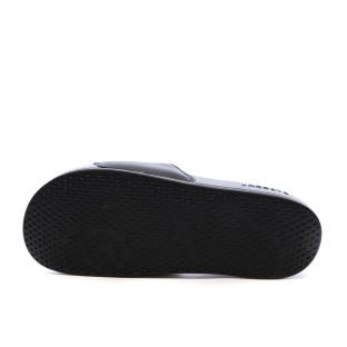 Claquettes Noires/Blanches Homme Lacoste Serve vue 0