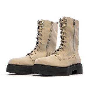 Bottines Beige Femme Geox Spherica vue 0