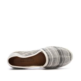 Women’s White/Black Espadrilles – Pare Gabia Aduna Photo of the Espace des Marques %store% store - view of %key%