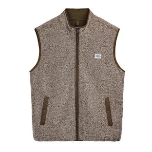Teddy Smith Brody Men’s Brown Sleeveless Cardigan Photo of the Espace des Marques %store% store - view of %key%