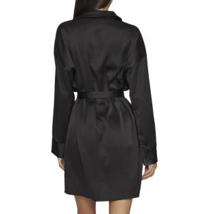 Robe Noir Femme Vila Vimedina Rose vue 0