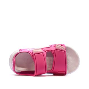Sandales Roses Fille Adidas Altaswim vue 0
