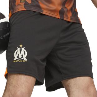 OM Fútbol Corto Negro Hombre Puma 2023/24 ver 0