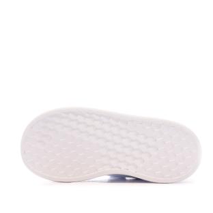 Baskets Blanc/Rose Bébé/Fille Adidas Advantage Cf vue 0