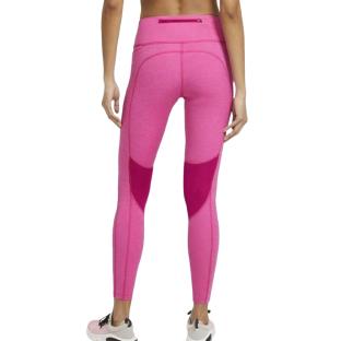 Legging Rose Femme Nike Fast Tight vue 0