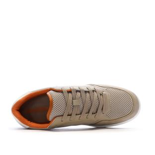 Baskets Beiges/oranges Homme US Polo ASSN Sneaker vue 0