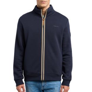 Sweat Zippé Marine Homme Ragwear Hactor vue 0