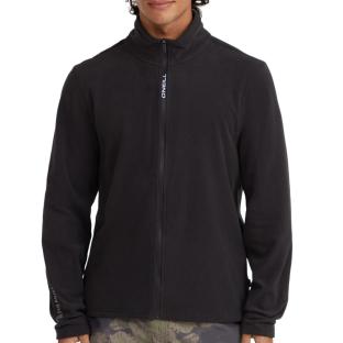 Polaire Zippée Noire Homme O'Neill Polartec vue 0