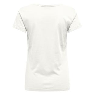 T-Shirt Blanc/Noir Femme JDY Paris vue 0