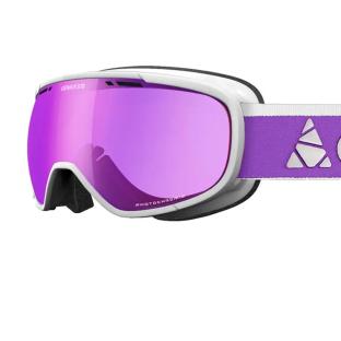 Gafas de esquí moradas/blancas unisex Cairn Genius OTG ver 0