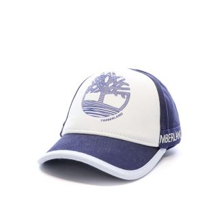 Weiße/marineblaue Kappe für Jungen – Timberland T91276 Ansicht 0