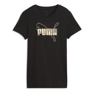 T-Shirt Noir Femme Puma Métallisé vue 0