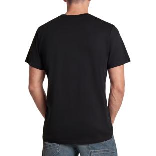 Schwarzes Herren-T-Shirt G-Star RAW Logo00 Ansicht 0