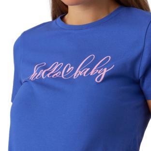 T-Shirt Blau Frau Mamalicious Somya Ansicht 0