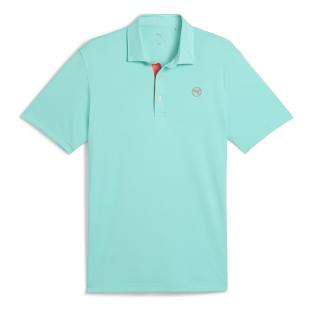 Polo de golf Puma Pure 2.0 Turquesa, Hombre ver 0