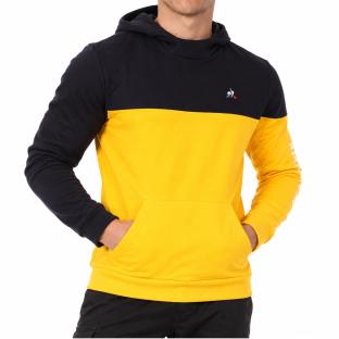 Sweat Marine/Jaune Homme Le Coq Sportif Captain vue 0