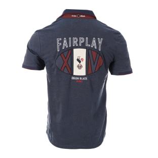 Polo marino de hombre Union Black Fairplay ver 0