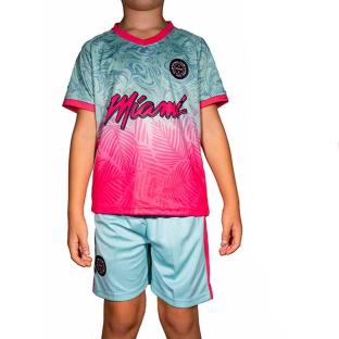 Ensemble Turquoise/Rose Enfant Sport Zone Miami vue 0