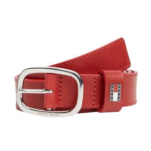 Ceinture Rouge Femme Tommy Hilfiger Oval vue 0