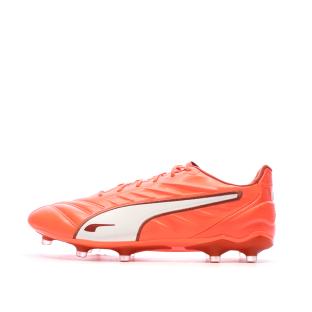 Chaussures de Foot Orange Fluo Homme Puma King Pro FG/AG vue 0
