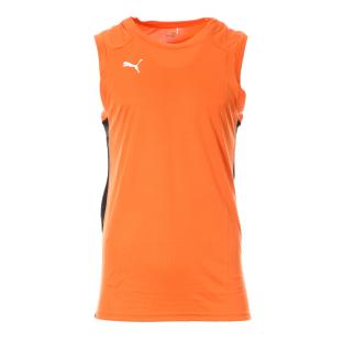 Baloncesto Hombre Tanque Naranja Puma Baloncesto Juego Jers ver 0